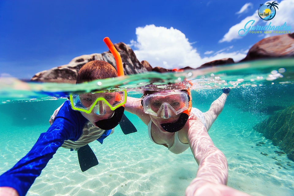 snorkelling in andaman